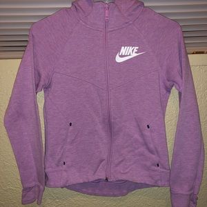 Girls Nike hi-lo hoodie
